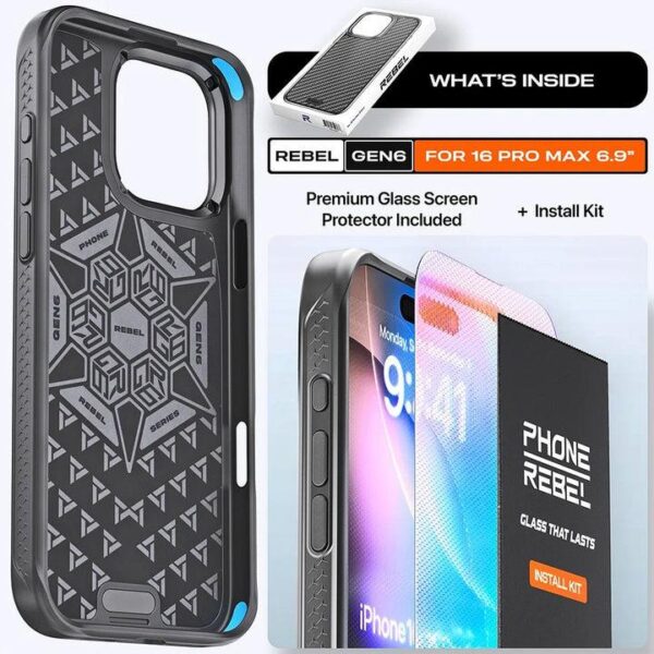 PHONE REBEL SERIES GEN6 ULTRA For IPHONE 16 SERIES - 16 Promax