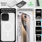 PHONE REBEL Crystal Clear White series for iPhone 15 ProMax - Image 3