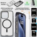 PHONE REBEL GEN5 Frosted Case for iPhone 15 Pro - Image 4